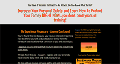 Desktop Screenshot of learnselfdefenseonline.com